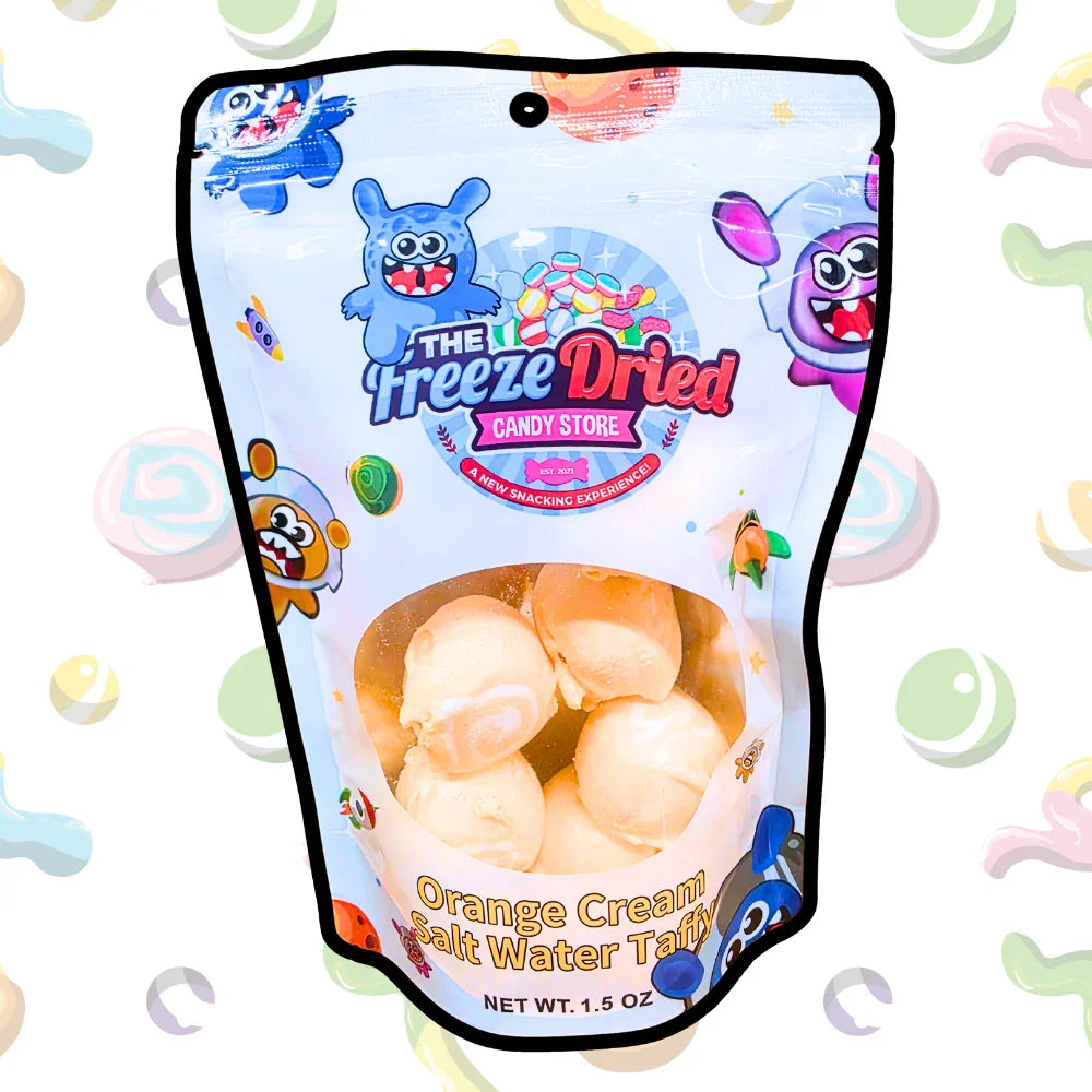 Freeze Dried Salt Water Taffy Candy - Candy Warehouse