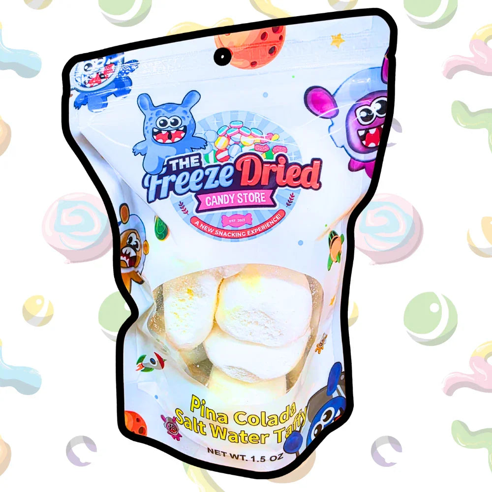 Freeze Dried Salt Water Taffy Candy - Candy Warehouse