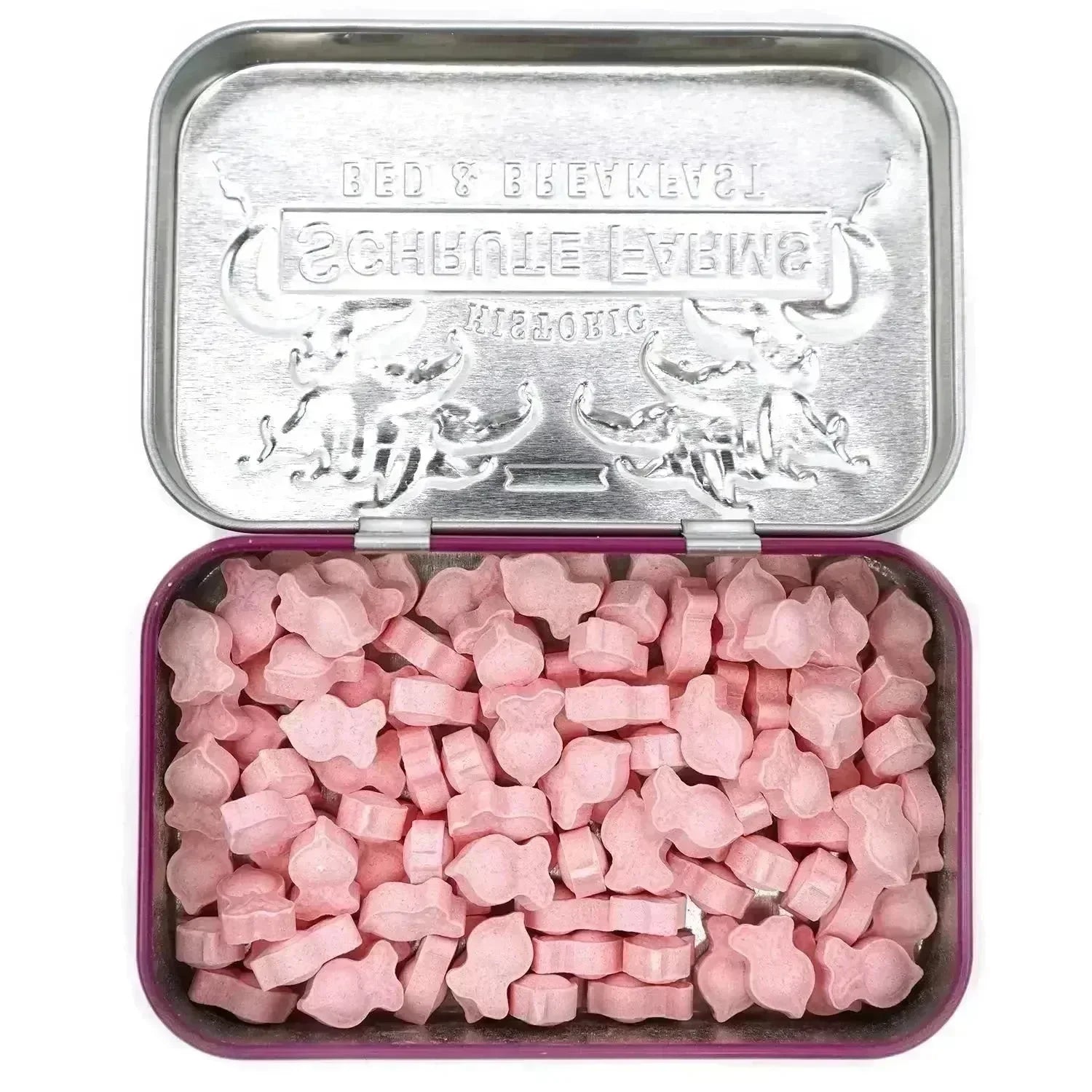Boxed Mints The Office Schrute Farms Tins With Beet Shaped Mints: 18-Piece box ...
