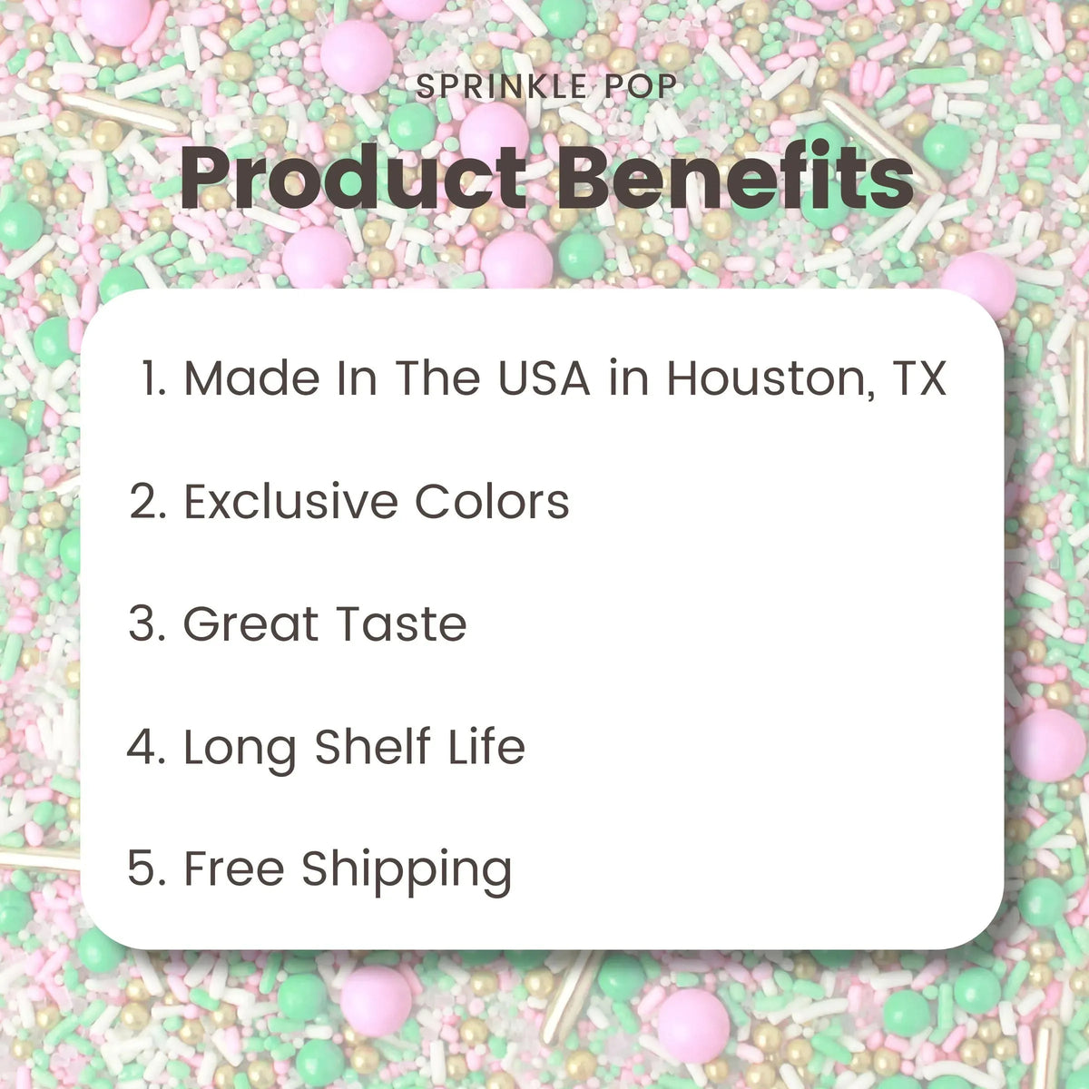 Signature Salt. Sprinkle Sprinkle Pop Signature Sprinkle Mix – Candy Warehouse