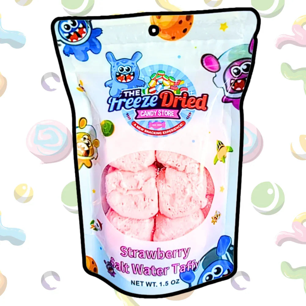 Freeze Dried Salt Water Taffy Candy - Candy Warehouse