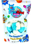 Freeze Dried Blue Raspberry Peach Rings Candy