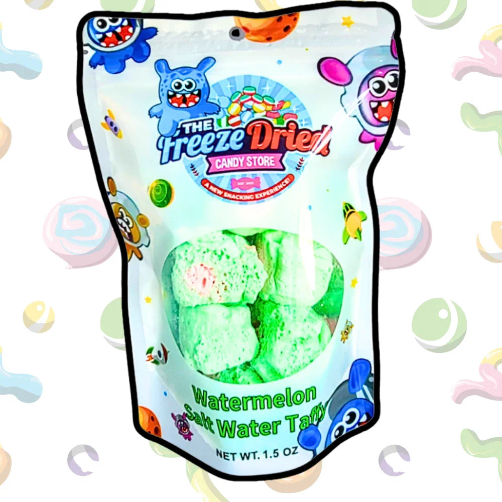 Freeze Dried Salt Water Taffy Candy - Candy Warehouse