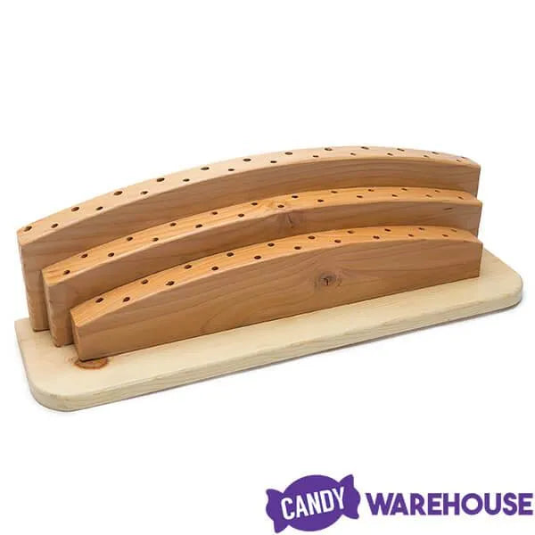 Adams and Brooks Lollipop Display Stand - Wood: 63 Pop Rack | Candy ...