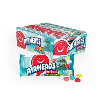 AirHeads Bites Candy Packs - Paradise Blend: 18-Piece Box - Candy Warehouse
