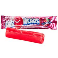 AirHeads Taffy Candy Bars - Strawberry: 36-Piece Box - Candy Warehouse