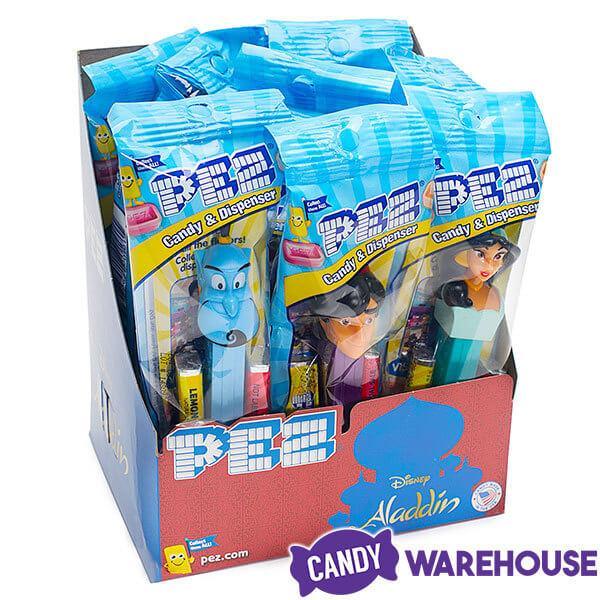 Aladdin PEZ Candy Packs: 12-Piece Display - Candy Warehouse