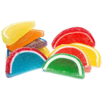 Albanese Candy Fruit Jell Slices Assortment - Wrapped: 5LB Bag - Candy Warehouse