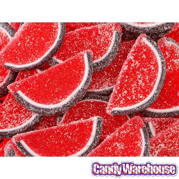 Albanese Candy Fruit Jell Slices - Black Cherry: 5LB Box - Candy Warehouse