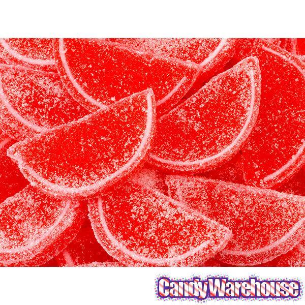 Albanese Candy Fruit Jell Slices - Cherry: 5LB Box - Candy Warehouse