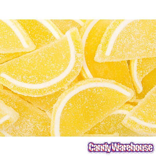 Albanese Candy Fruit Jell Slices - Lemon: 5LB Box - Candy Warehouse