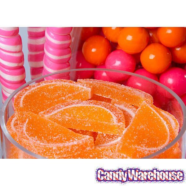 Albanese Candy Fruit Jell Slices - Orange: 5LB Box - Candy Warehouse