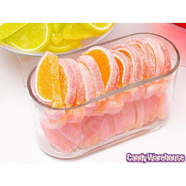Albanese Candy Fruit Jell Slices - Peach: 5LB Box - Candy Warehouse
