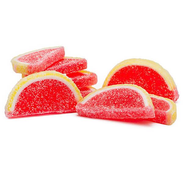 Albanese Candy Fruit Jell Slices - Strawberry-Banana: 5LB Box - Candy Warehouse