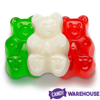 Albanese Christmas Gummy Bears Candy: 5LB Bag - Candy Warehouse
