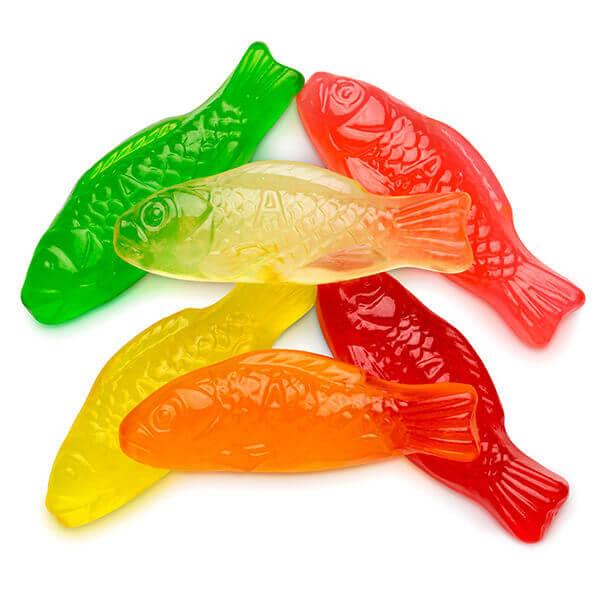Albanese Gummy Fish - Assorted Fruit: 5LB Bag - Candy Warehouse