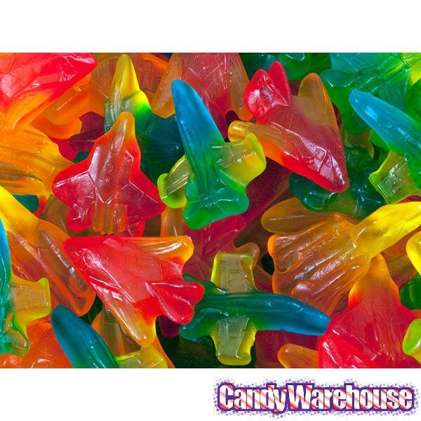Albanese Gummy Jet Fighters Airplanes: 5LB Bag - Candy Warehouse