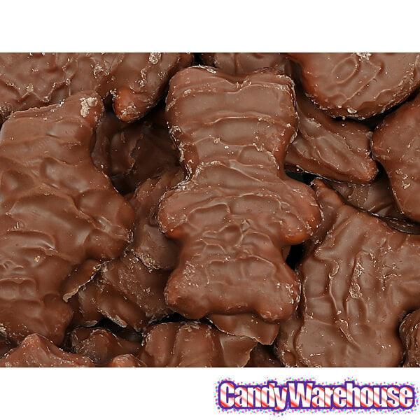 Albanese Milk Chocolate Covered Animal Crackers Candy: 2LB Bag - Candy Warehouse