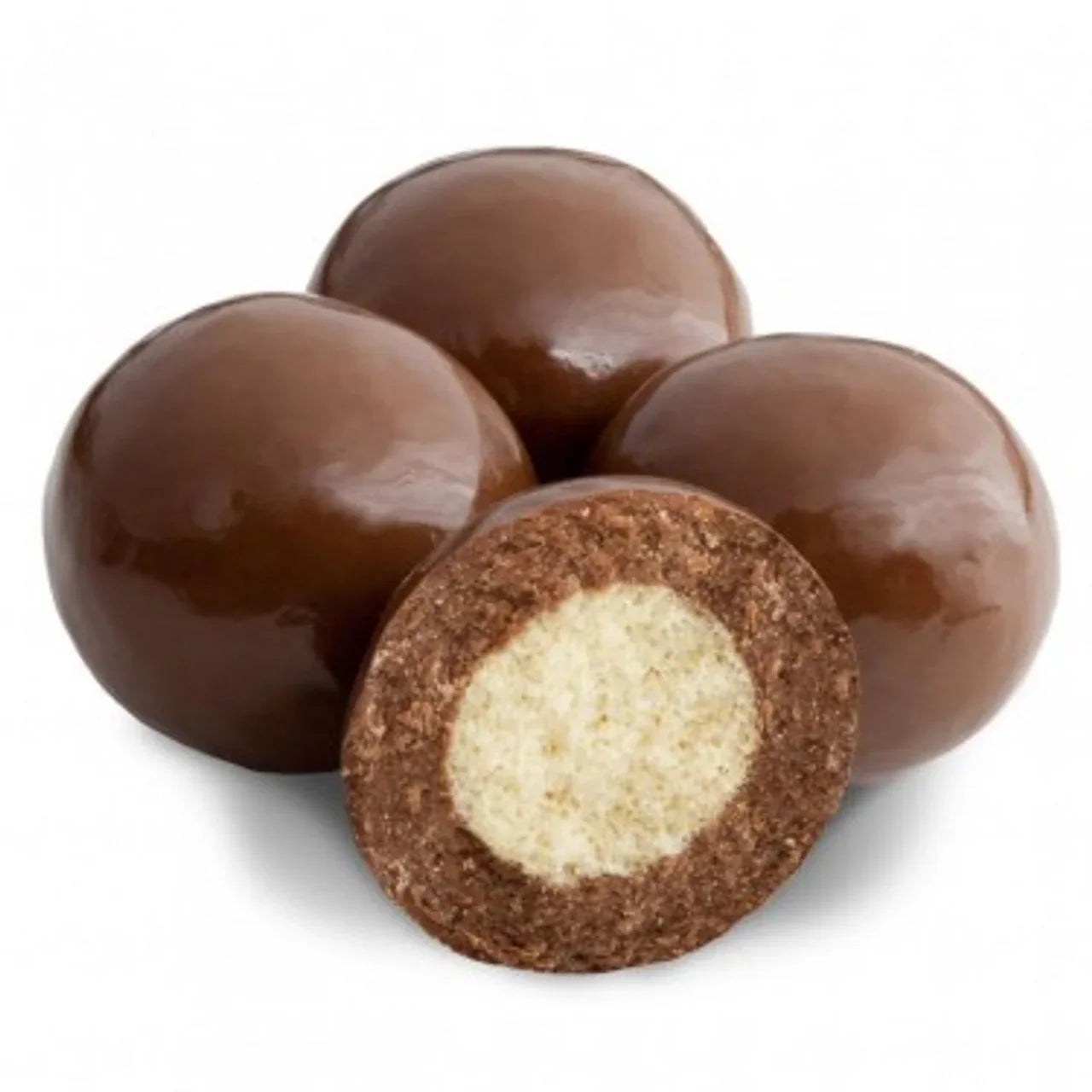 Albanese Milk Chocolate Triple Dipped Malt Balls: 10LB Bag