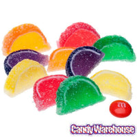 Albanese Mini Assorted Fruit Jell Slices - Unwrapped: 5LB Box - Candy Warehouse