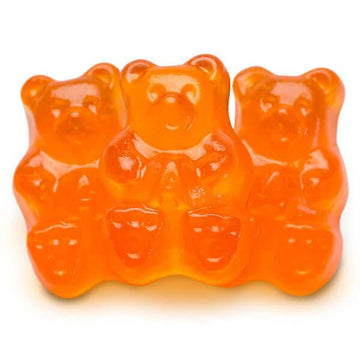 Albanese Orange Gummy Bears: 5LB Bag - Candy Warehouse