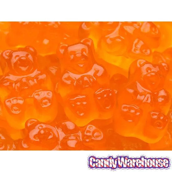 Albanese Orange Gummy Bears 5LB Bag Candy Warehouse