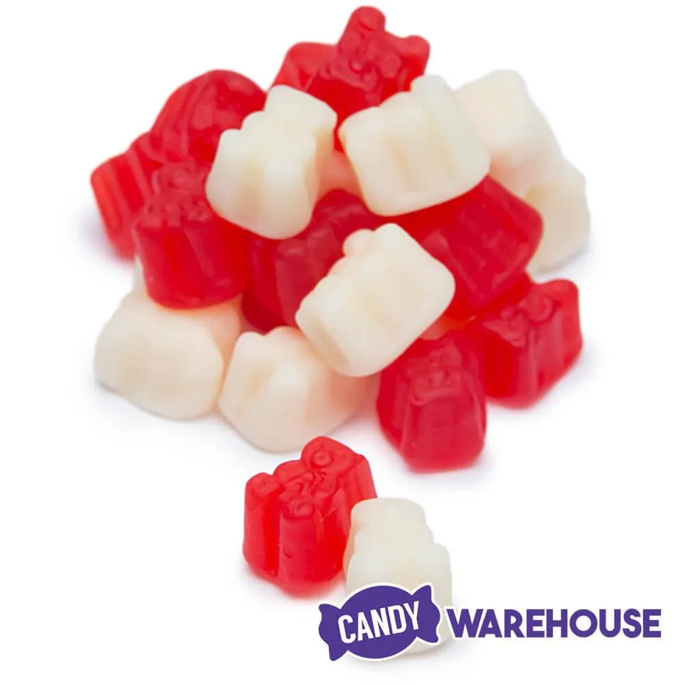 Albanese Polar Bear Cubs Peppermint Gummy Bears 5LB Bag Candy Warehouse