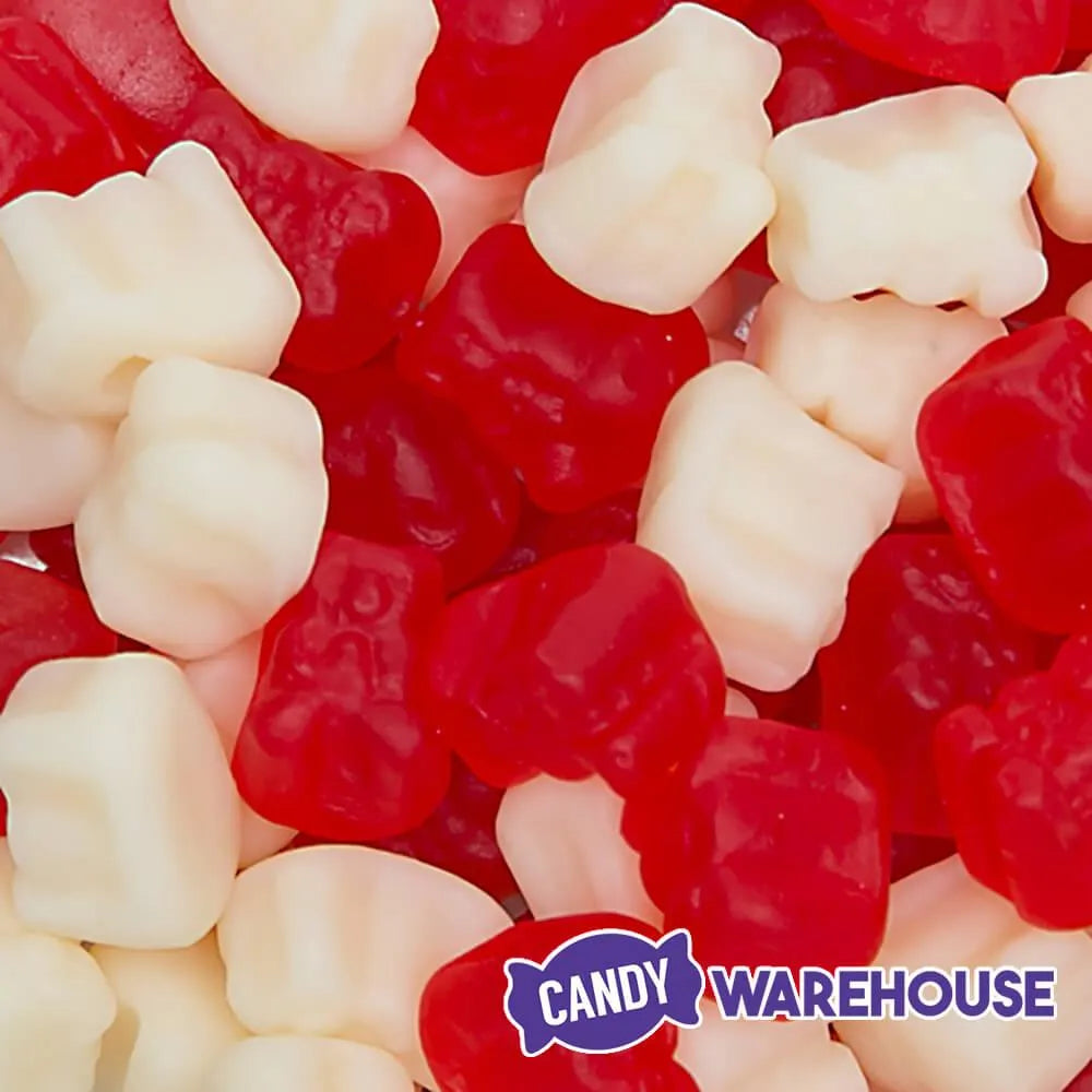 Albanese Polar Bear Cubs Peppermint Gummy Bears 5LB Bag Candy Warehouse