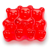 Albanese Red Wild Cherry Gummy Bears: 5LB Bag - Candy Warehouse