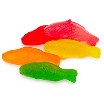 Albanese Sugar Free Gummy Fish Candy: 5LB Bag - Candy Warehouse
