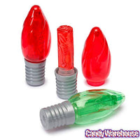 Albert's Christmas Light Bulb Lollipops: 12-Piece Display - Candy Warehouse