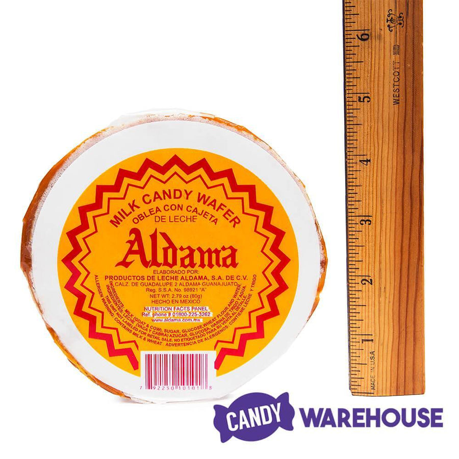 Aldama Milk Caramel Candy Wafers: 5-Piece Bag - Candy Warehouse