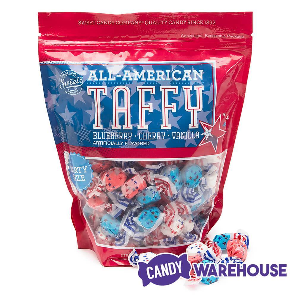 All American Stars Taffy: 1.5LB Bag - Candy Warehouse