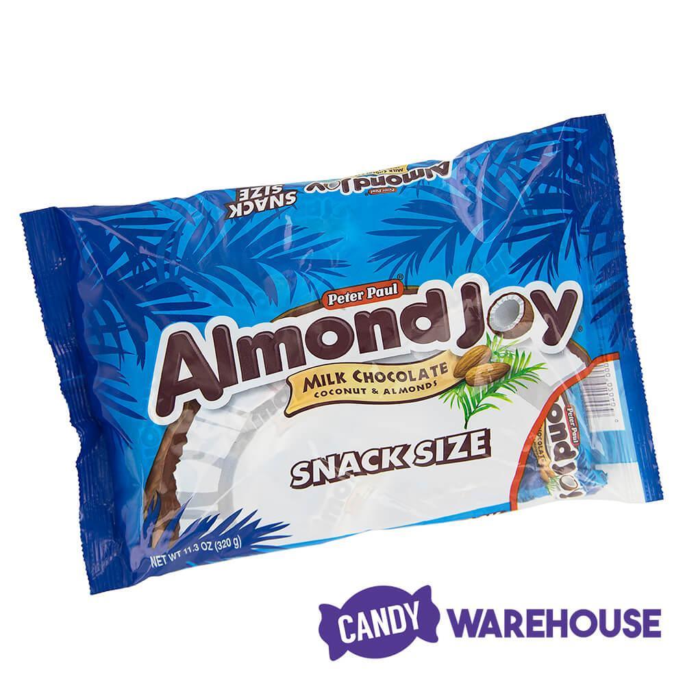Almond Joy Snack Size Candy Bars: 18-Piece Bag - Candy Warehouse