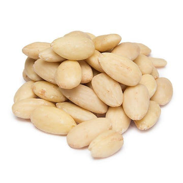 Almonds - Whole Raw and Blanched: 25LB Case - Candy Warehouse