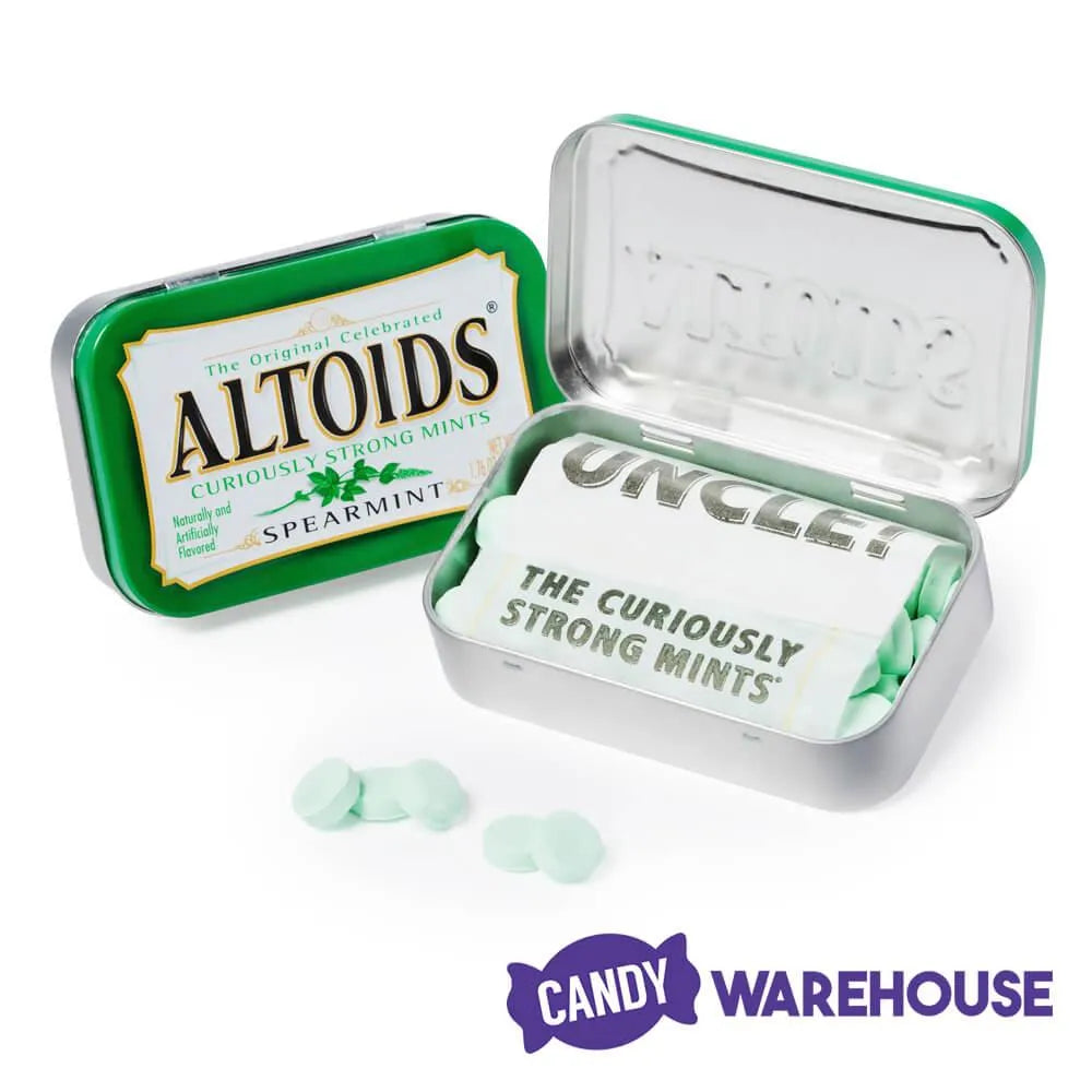 Altoids Mints Tins - Spearmint: 12-Piece Box – Candy Warehouse