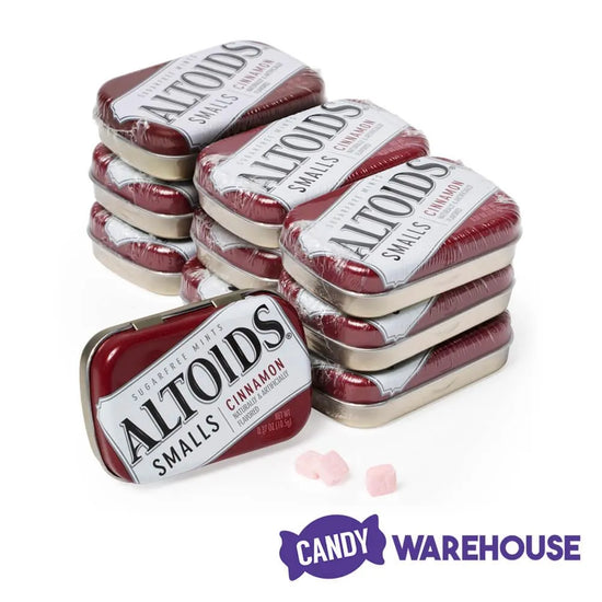 Altoids Smalls Mint Tins Cinnamon 9Piece Box Candy Warehouse