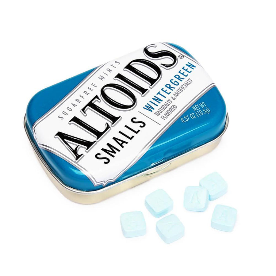 Altoids Smalls Sugar Free Wintergreen Mints, 0.37 oz, 9 Count - Refreshing  Wintergreen Flavor, Portable and Resealable Tin in the Snacks & Candy  department at