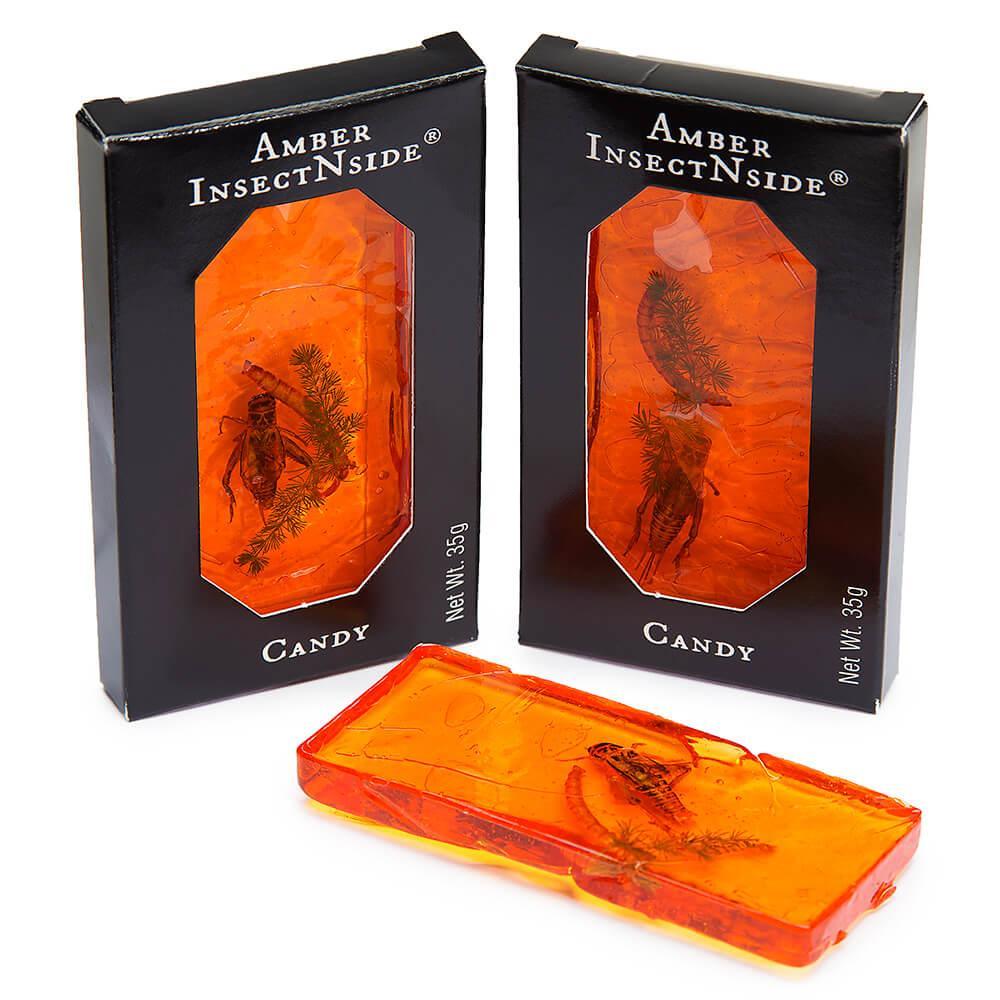 Amber Insect Candy Packs: 24-Piece Box - Candy Warehouse
