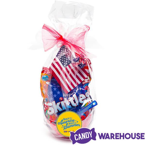 America Mix Skittles Candy Patriotic Party Kit - Candy Warehouse