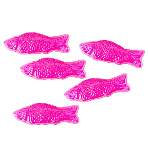 American Fish Chewy Candy - Pink: 5LB Bag - Candy Warehouse