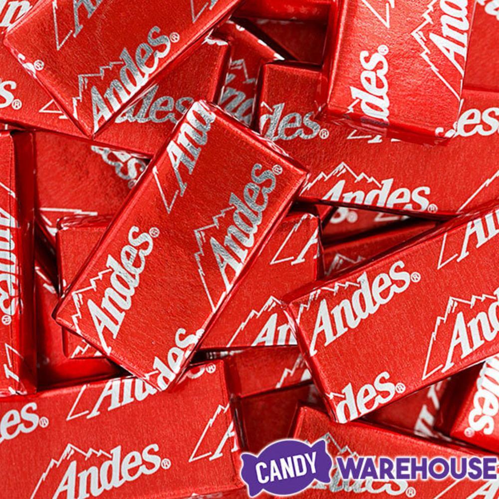 Andes Mints Cherry Jubilee Chocolates: 28-Piece Box - Candy Warehouse