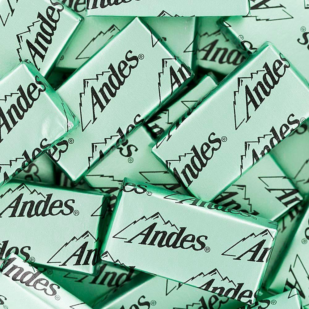 Andes Mints Parfait Thins Chocolates: 28-Piece Box - Candy Warehouse