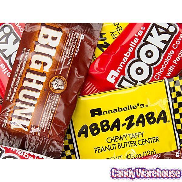 Annabelle's Candy Snack Size Bars Assortment: 70-Piece Bag - Candy Warehouse