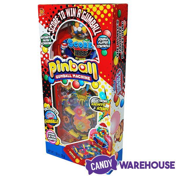 Arcade Pinball Gumball Machine with Dubble Bubble Gumballs - Candy Warehouse