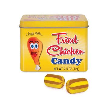 Archie McPhee Fried Chicken Candy Tin - Candy Warehouse
