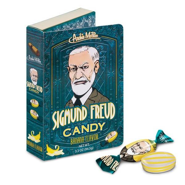 Archie McPhee Sigmund Freud Hard Candy Book - Candy Warehouse