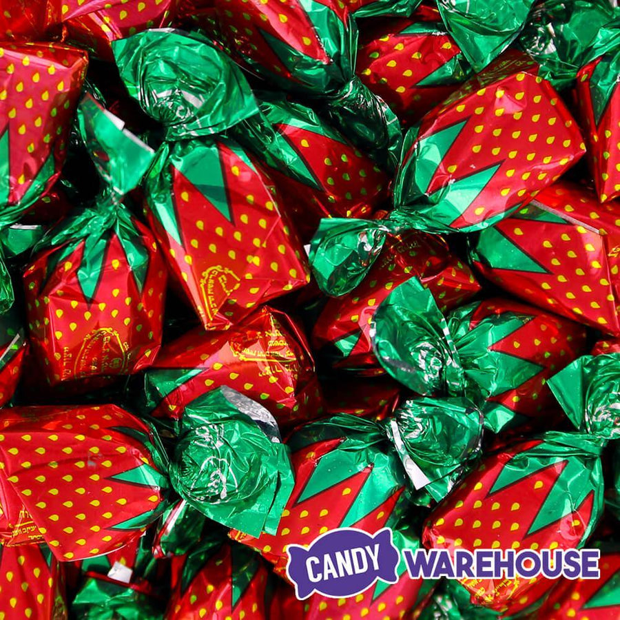 Arcor Strawberry Bon Bons Hard Candy: 1LB Bag