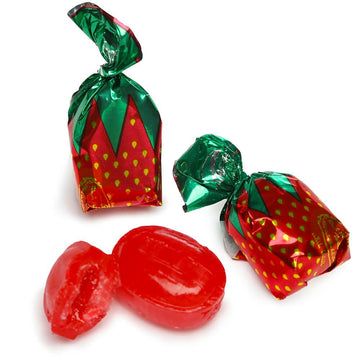 Arcor Strawberry Bon Bons Hard Candy: 1LB Bag