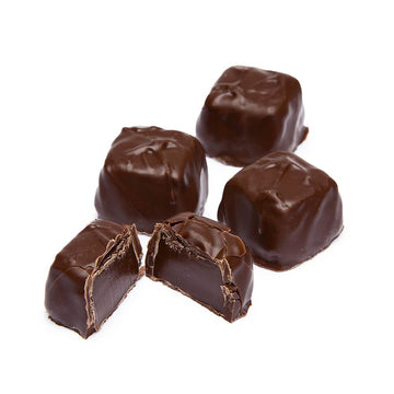 Asher's Chocolate Covered Chocolate Caramels - Milk: 6LB Box - Candy Warehouse